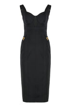Load image into Gallery viewer, Bustier dress in elastic fabric
