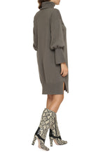 Load image into Gallery viewer, Knitted turtleneck dress
