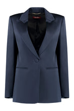 Load image into Gallery viewer, Abitata satin blazer
