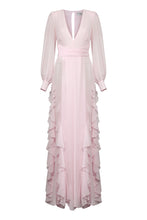 Load image into Gallery viewer, Red Carpet georgette dress
