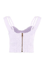 Load image into Gallery viewer, Tweed cropped top
