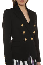 Load image into Gallery viewer, Wool double-breasted blazer
