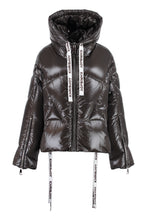 Load image into Gallery viewer, Khris Puffer hooded down jacket

