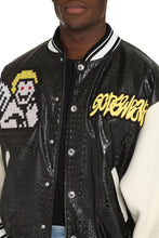 Load image into Gallery viewer, Faux leather jacket
