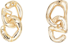 Load image into Gallery viewer, Maxi chain earrings with logo
