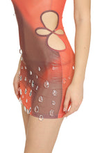 Load image into Gallery viewer, Sita embellished mini dress
