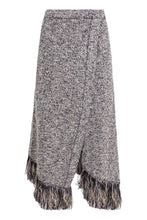 Load image into Gallery viewer, Fringed wrap skirt
