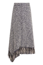 Load image into Gallery viewer, Fringed wrap skirt
