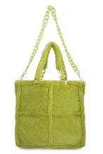 Load image into Gallery viewer, Alba vegan fur tote
