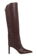 Load image into Gallery viewer, Knee-high Alize boots in leather
