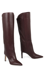 Load image into Gallery viewer, Knee-high Alize boots in leather
