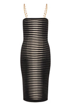 Load image into Gallery viewer, Dress with chain straps
