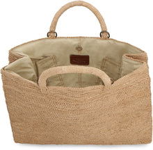 Load image into Gallery viewer, Anjara raffia tote bag
