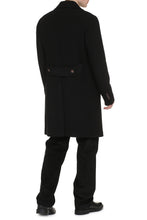 Load image into Gallery viewer, Double-breasted virgin wool coat
