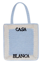 Load image into Gallery viewer, Mesh-knit tote bag
