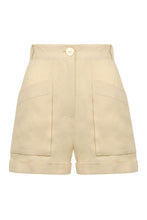 Load image into Gallery viewer, Ashraf linen shorts
