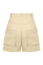 Load image into Gallery viewer, Ashraf linen shorts
