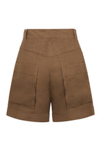 Load image into Gallery viewer, Ashraf linen shorts
