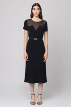 Load image into Gallery viewer, Asturie midi dress with belt
