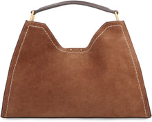 Load image into Gallery viewer, Aurora suede tote bag
