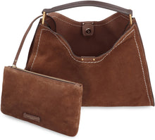 Load image into Gallery viewer, Aurora suede tote bag
