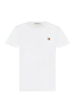 Load image into Gallery viewer, Patch detail cotton t-shirt
