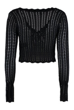 Load image into Gallery viewer, Crochet knit cardigan

