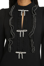 Load image into Gallery viewer, Embellished appliqué dress
