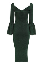 Load image into Gallery viewer, Ribbed knit midi dress
