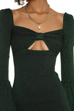 Load image into Gallery viewer, Ribbed knit midi dress
