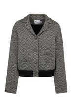 Load image into Gallery viewer, Wool-blend bomber jacket
