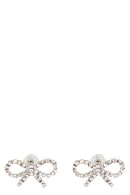 Load image into Gallery viewer, Bow embellished earrings

