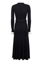 Load image into Gallery viewer, Dress midi in viscose knit

