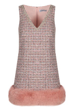 Load image into Gallery viewer, Dress with fur hem
