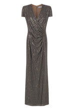 Load image into Gallery viewer, Long dress with rhinestones
