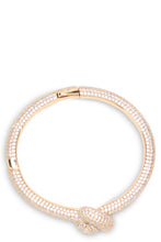 Load image into Gallery viewer, Bracelet with knot and decorative crystals
