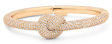 Load image into Gallery viewer, Bracelet with knot and decorative crystals
