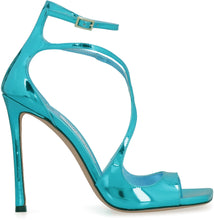 Load image into Gallery viewer, Azia patent leather heel sandals

