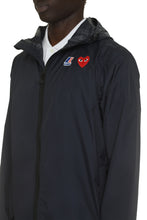 Load image into Gallery viewer, Comme des Garçons PLAY x K-Way - Hooded windbreaker
