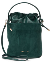 Load image into Gallery viewer, Bucket bag Her in suede and leather
