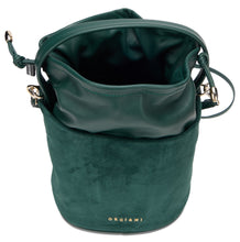 Load image into Gallery viewer, Bucket bag Her in suede and leather

