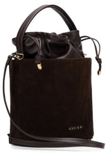 Load image into Gallery viewer, Bucket bag Her in suede and leather
