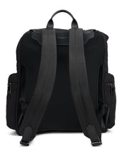 Load image into Gallery viewer, Backpack made of technical fabric and leather
