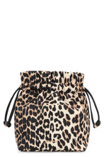 Load image into Gallery viewer, Bucket bag Bou printed in leopard
