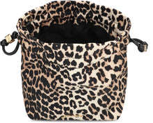 Load image into Gallery viewer, Bucket bag Bou printed in leopard
