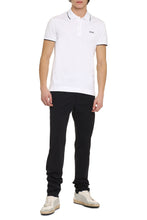 Load image into Gallery viewer, Logo print cotton polo shirt

