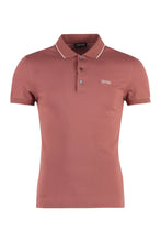 Load image into Gallery viewer, Short sleeve cotton pique polo shirt
