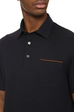 Load image into Gallery viewer, Cotton piqué polo shirt

