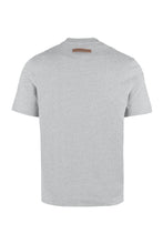 Load image into Gallery viewer, Cotton crew-neck T-shirt
