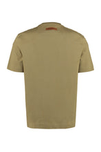 Load image into Gallery viewer, Cotton crew-neck T-shirt
